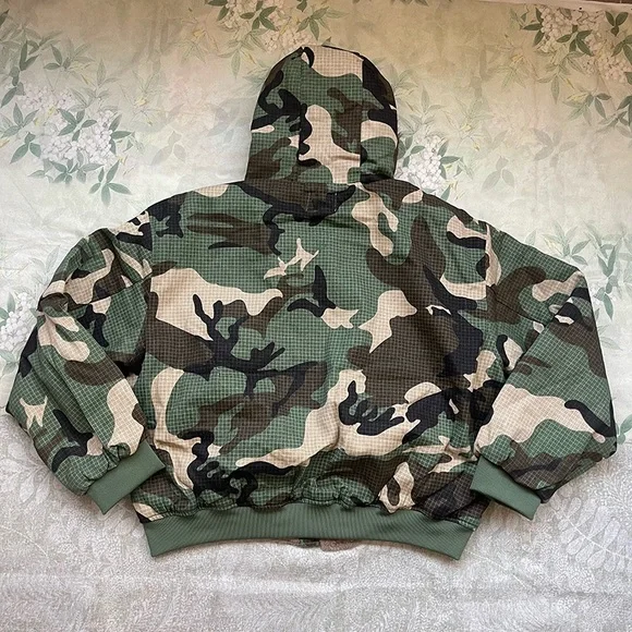 Stussy Military Bomber Far Zip Up Jacket - Picture 10 of 11